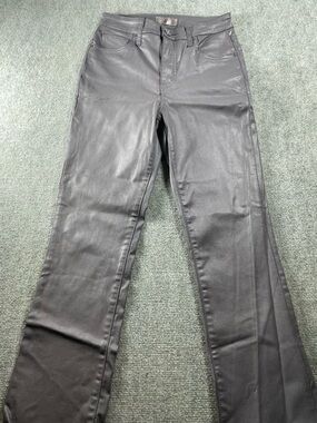 KUT from the Kloth Flared High Rise Gray Stretch Denim 5-Pocket Jeans Women